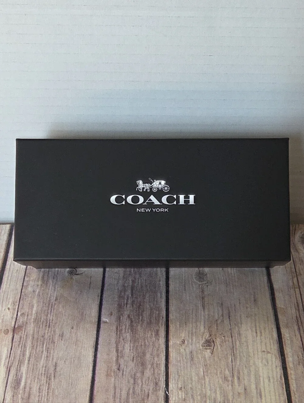 Coach New York Black Logo Box